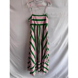 Aston Studio Green Rue Dress Size 10 with Stains